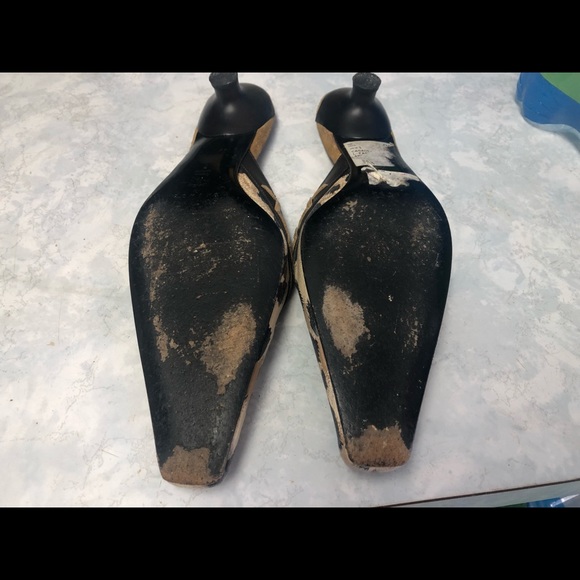 Casadei leopard kitten heel mules - Picture 5 of 6